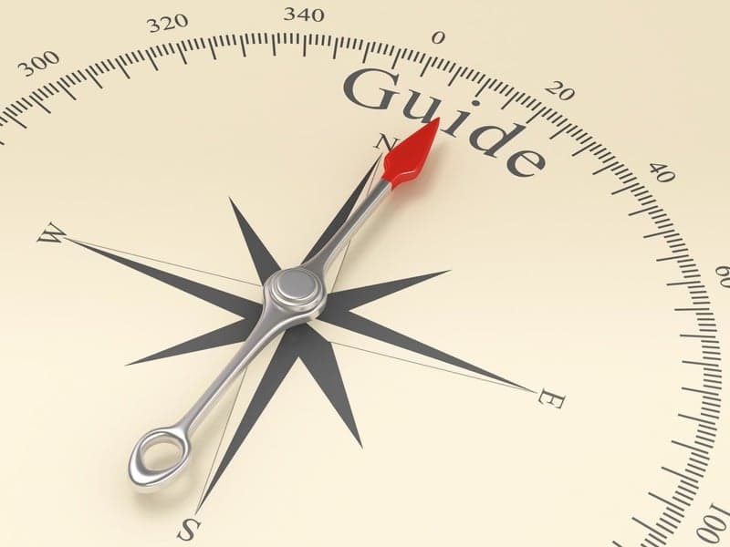 image of a compass
